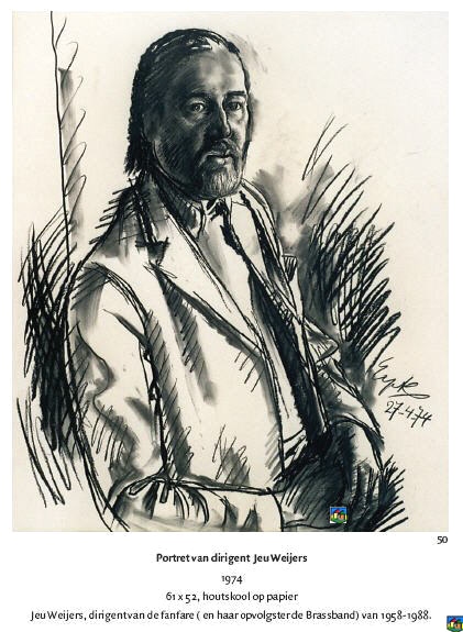 Portret van dirigent Jeu Weijers